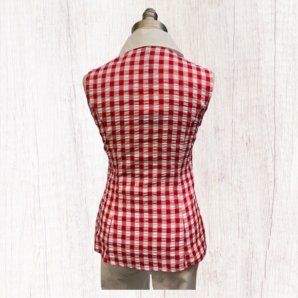 NWT Unique Vintage - Smack Parlor  Gingham Top - Multiple Sizes - Picture 3 of 9
